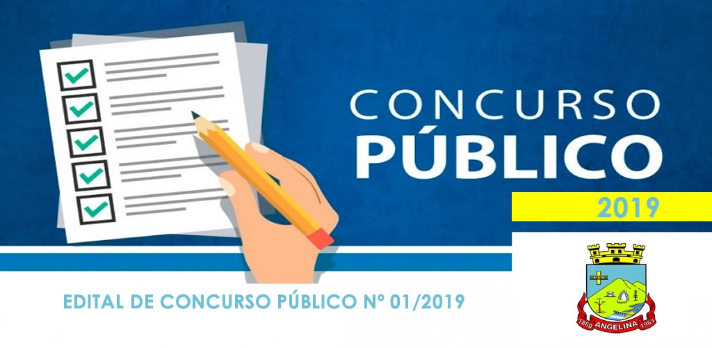 EDITAL DE CONCURSO PÚBLICO Nº 01/2019